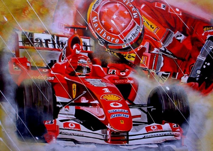 Michael Schumaker Winner of a record seven Formula One (F1) championships